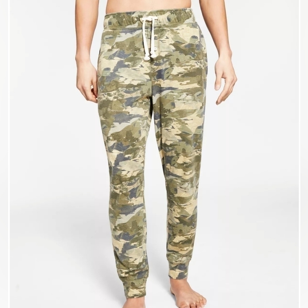 Men's Camo Knit Jogger Pajama Pants